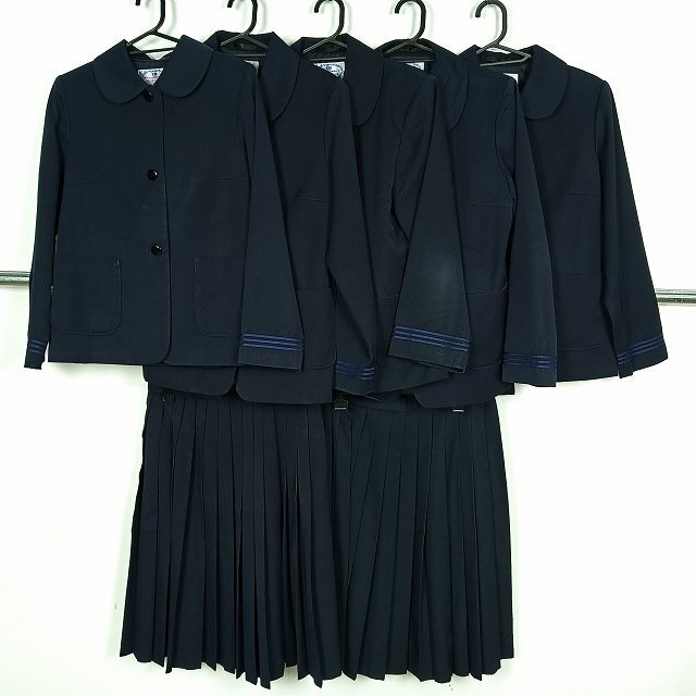 ジャケット スカート 1円 中古 制服 学生服 香川三木中学 セット 詰合わせ 39CS-511 DF