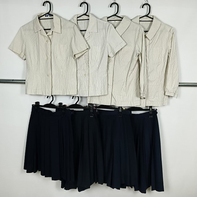 ブラウス スカート 1円 中古 制服 学生服 大分中学高校 セット 詰合わせ 39CS-529 DF