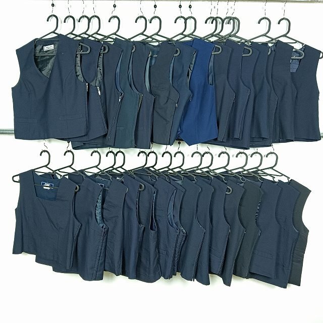 ベスト 1円 中古 制服 学生服 神奈川氷取沢高校 30枚 セット 詰合わせ 39CS-606 DF