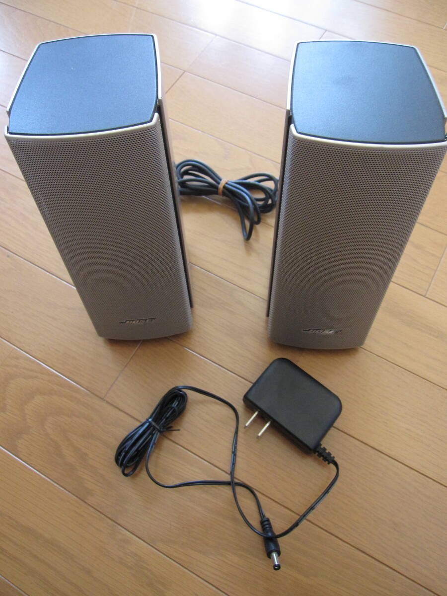 程度良好　BOSE 　Companion20 multimedia speaker system　通電OK 