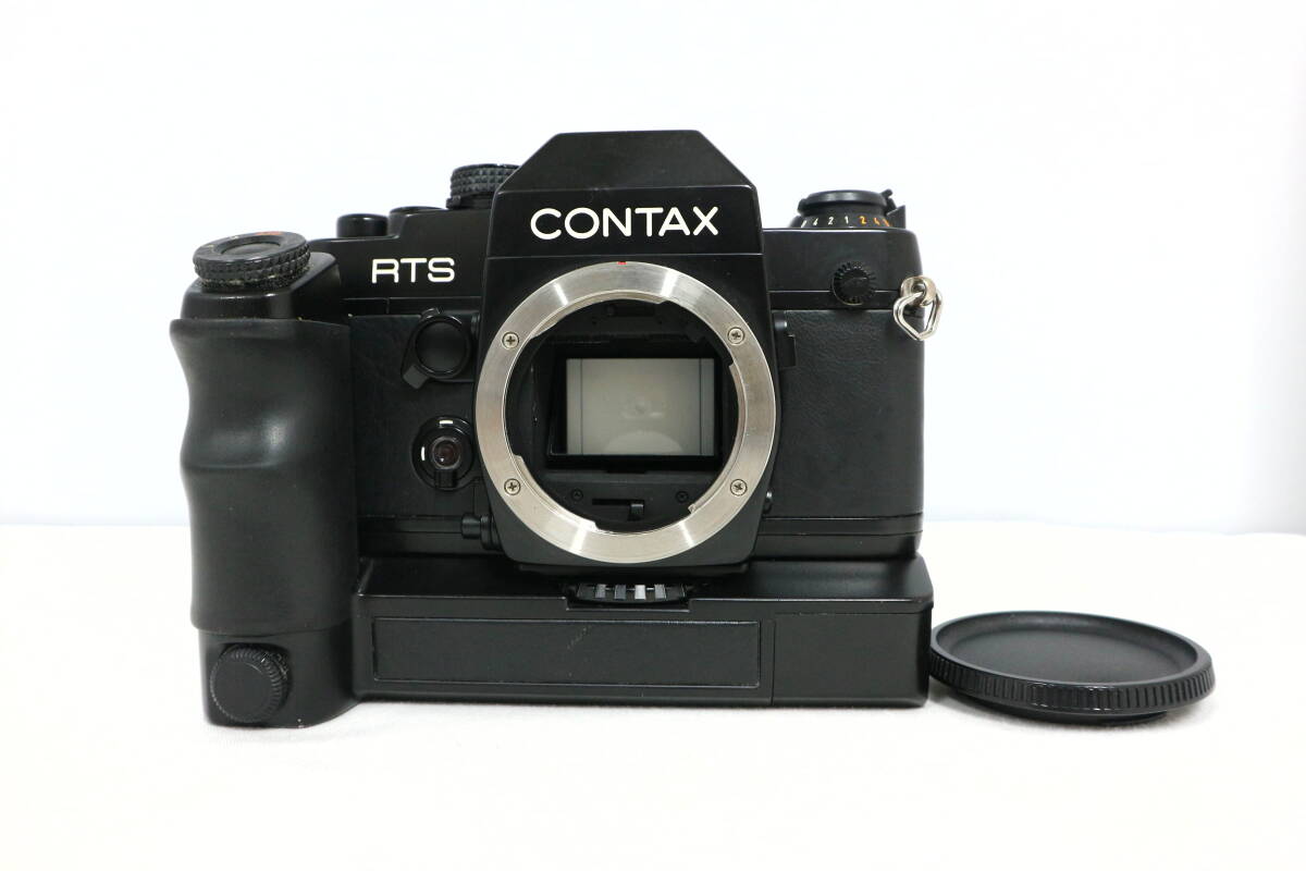 【通電確認済み】CONTAX コンタックス RTS II QUARTZ ボディ REAL TIME WINDER W-3 フィルムカメラ 現状品 Y471