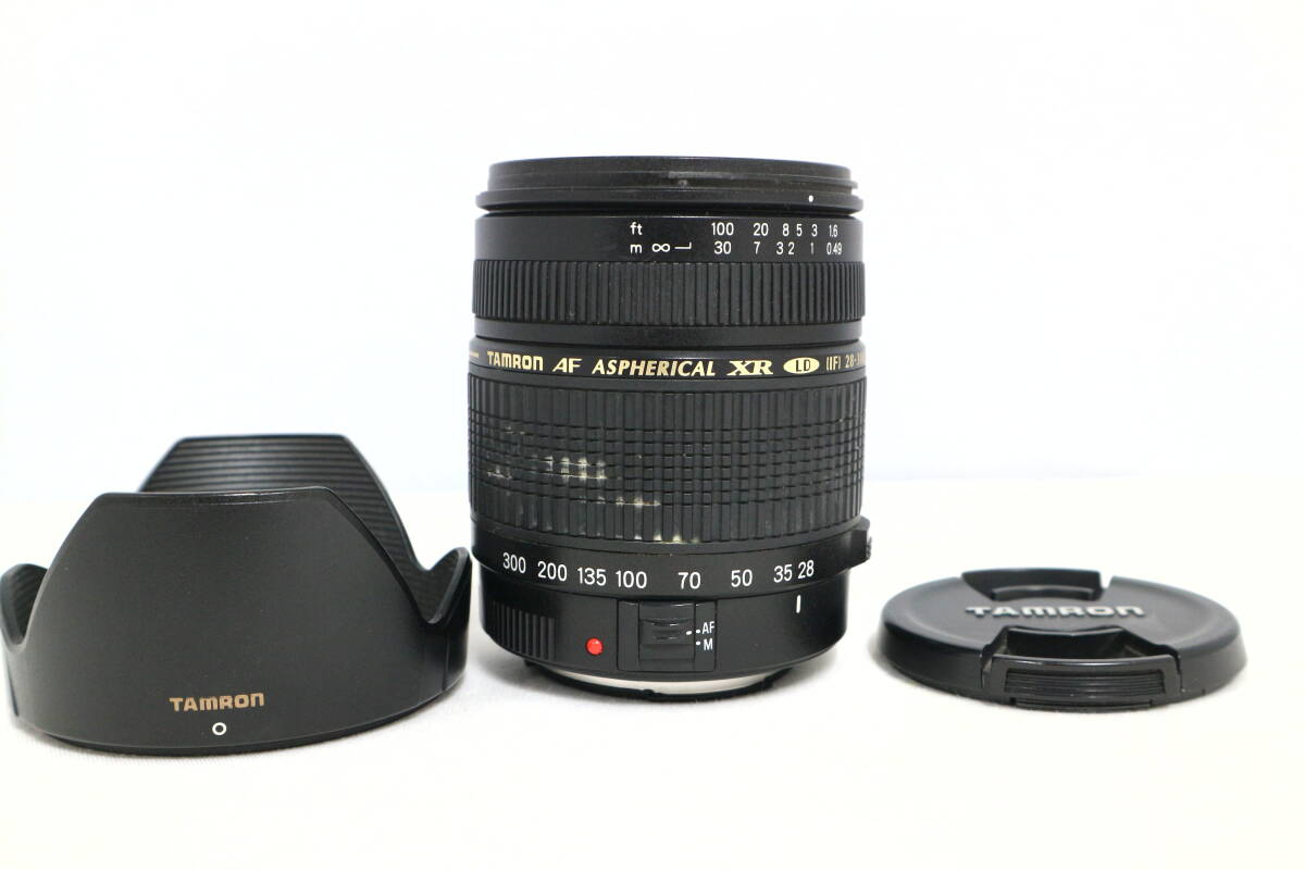 【動作未確認】TAMRON タムロン AF ASPHERICAL XR LD 28-300mm F3.5-6.3 MACRO 高倍率 ズームレンズ ジャンク品 Y480