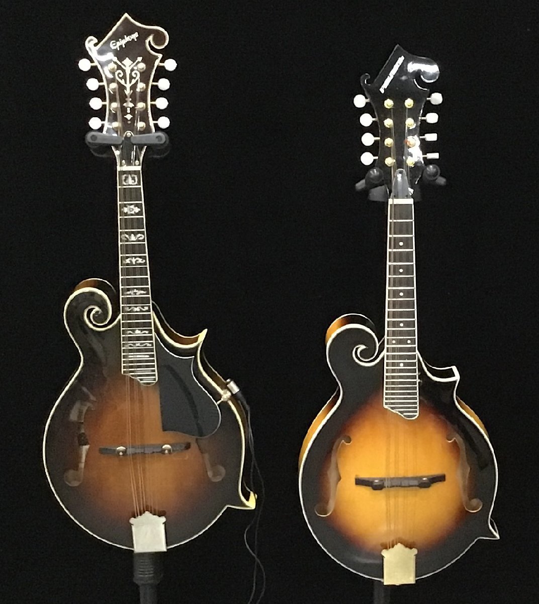 F-Style FLAT MANDOLIN JUNK SET Epiphone & PLAYTECH エピフォン フラットマンドリン ジャンク 現状渡し Ec9789