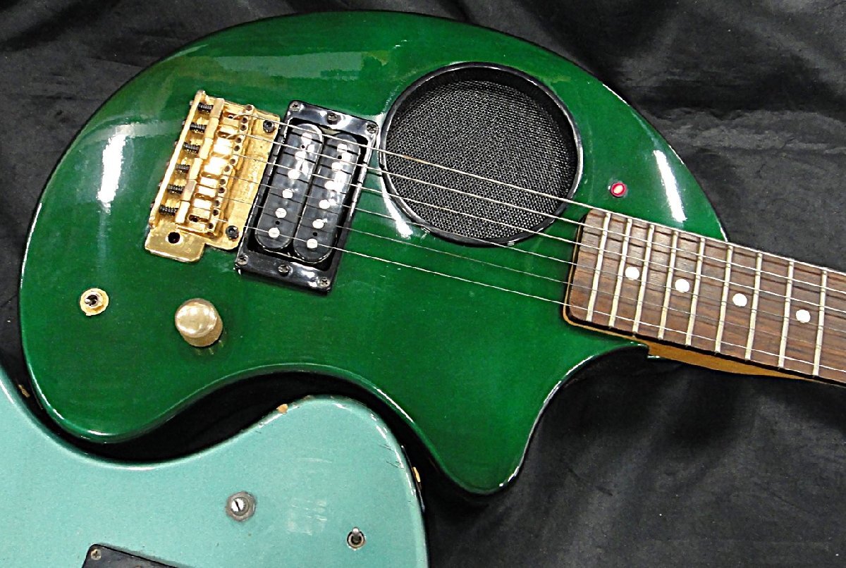 USED Fernandes フェルナンデス ZO-3 T (芸達者) with Dist Sound + Tremolo アンプ内蔵 エレキギター 現状渡し Ea0875
