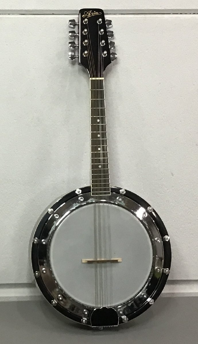 【激レア】 ARIA MANDOLIN BANJO アリア バンジョリン 8弦 マンドリン バンジョー 中古 ノーメンテ 現状渡し Ec0938