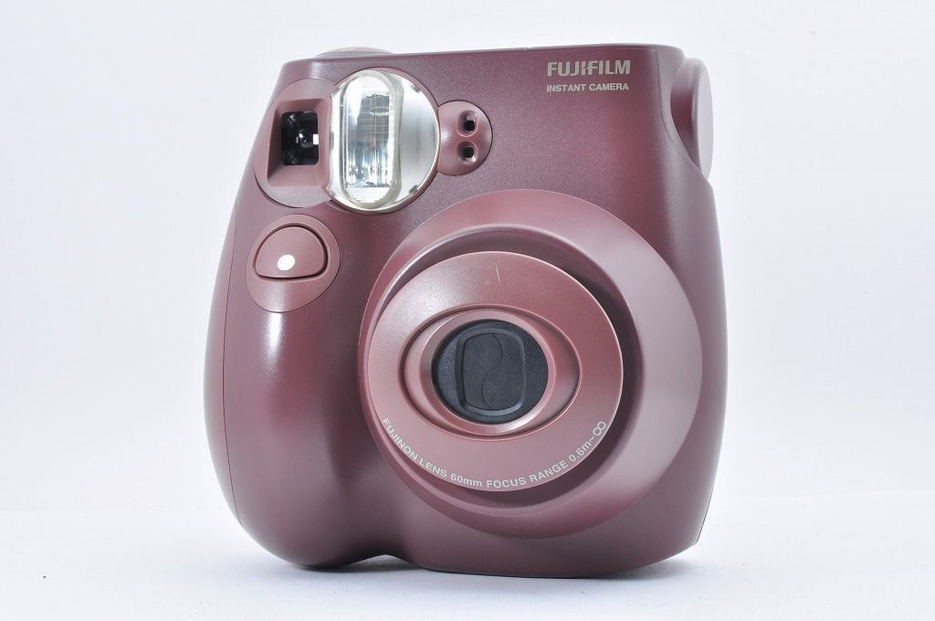 FUJIFILM instax mini 75 チェキ インスタントカメラ 富士フイルム Fujinonレンズ ブラウン＃1864