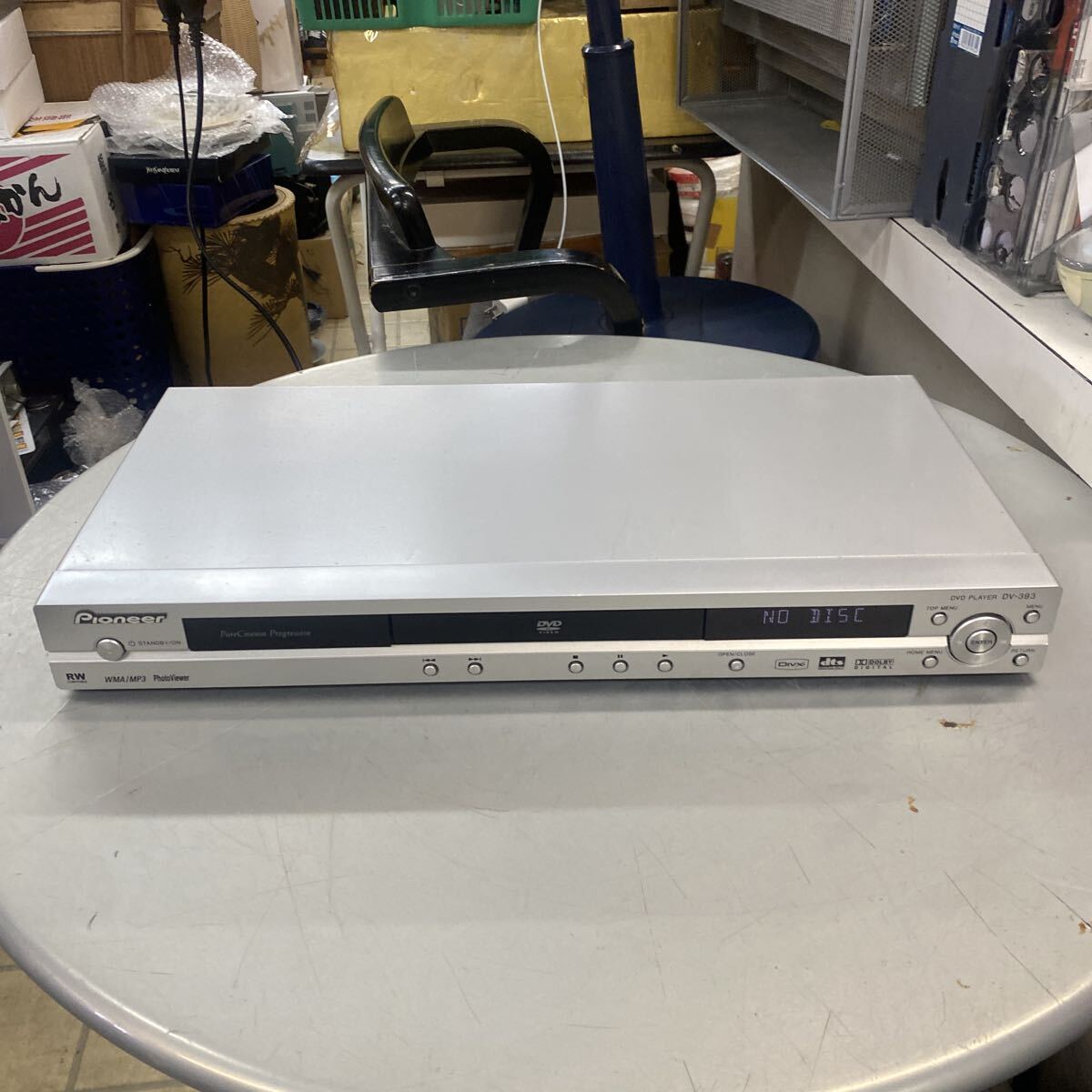 【動作確認済】Pioneer DVDプレーヤー DV-393 本体のみ