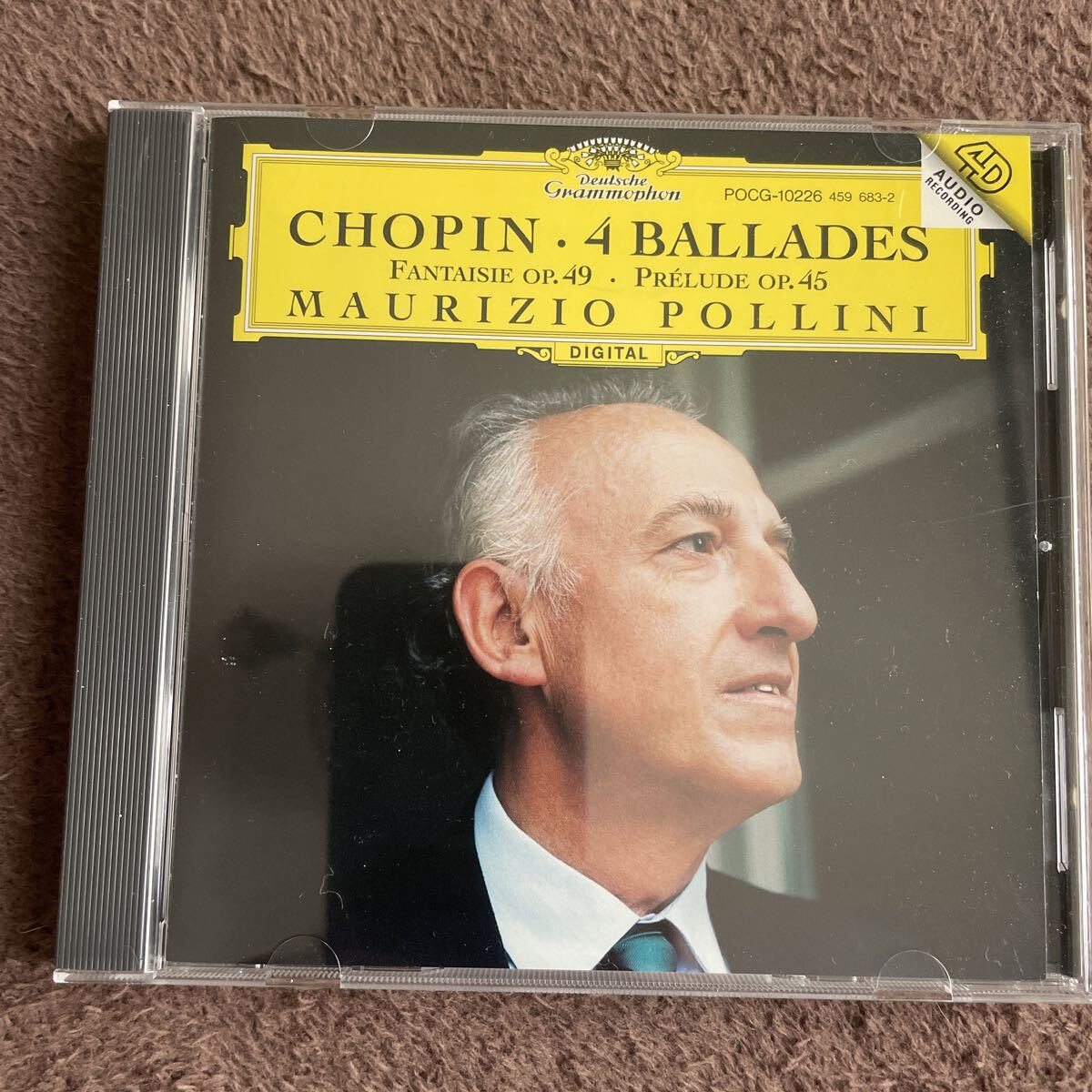 マウリツィオ・ポリーニ ショパン 4つのバラード 幻想曲 前奏曲 CD 状態良好