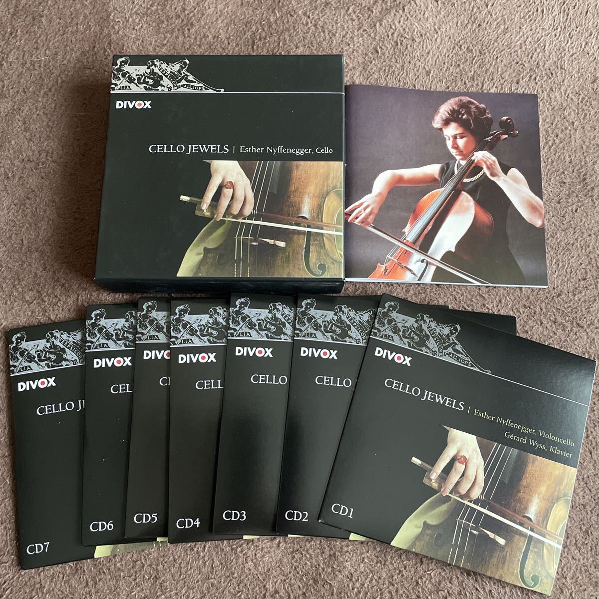 CELLO JEWELS Esther Nyffenegger Cello 7枚組 CDボックス
