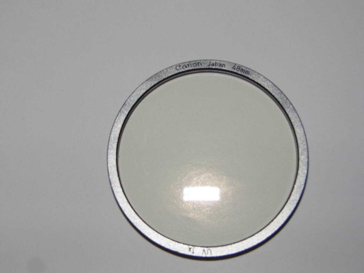 キヤノン　ライカマウント　L　フィルター　48ｍｍ　ＵＶ　１ｘ