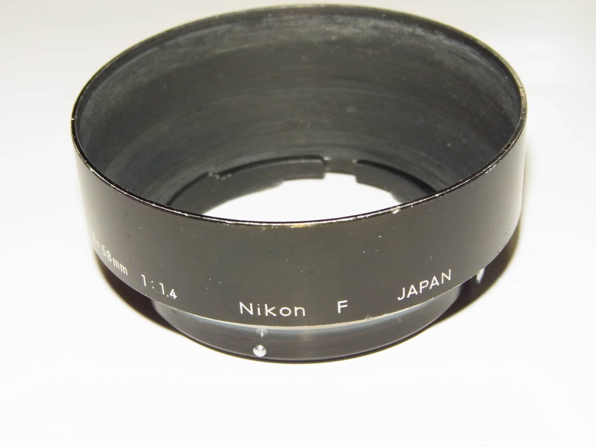 ニコン　F　フード　50ｍｍ　58mm1.4