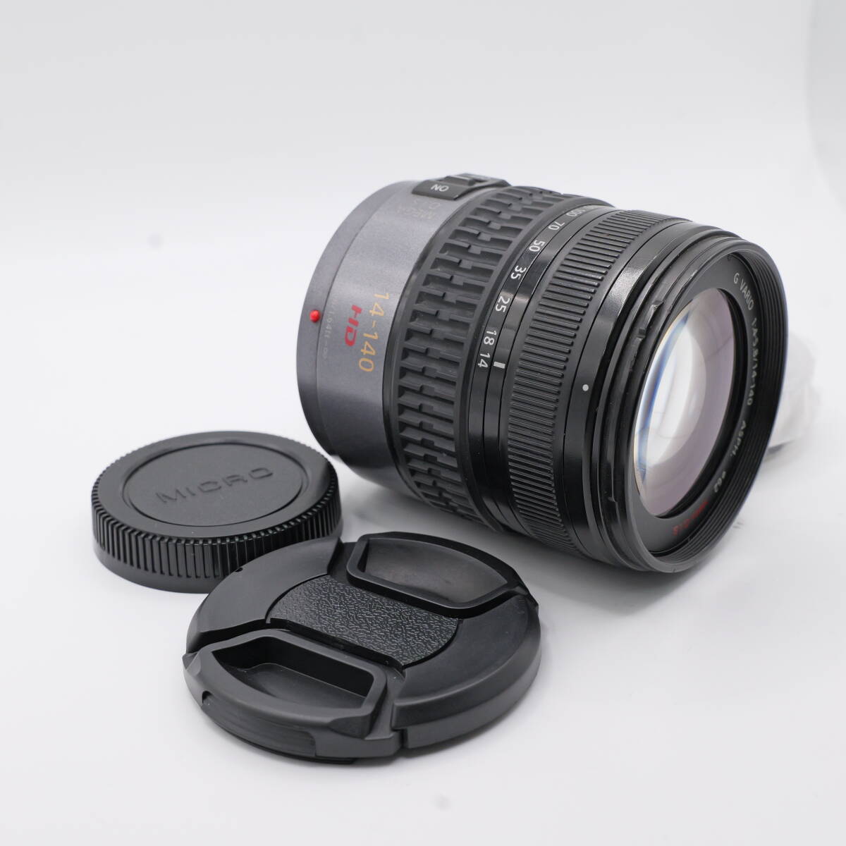 【かめら屋】光学美品 Panasonic パナソニック LUMIX G VARIO HD 14-140mm F4.0-5.8 ASPH. MEGA O.I.S H-VS014140 動作品 Y2