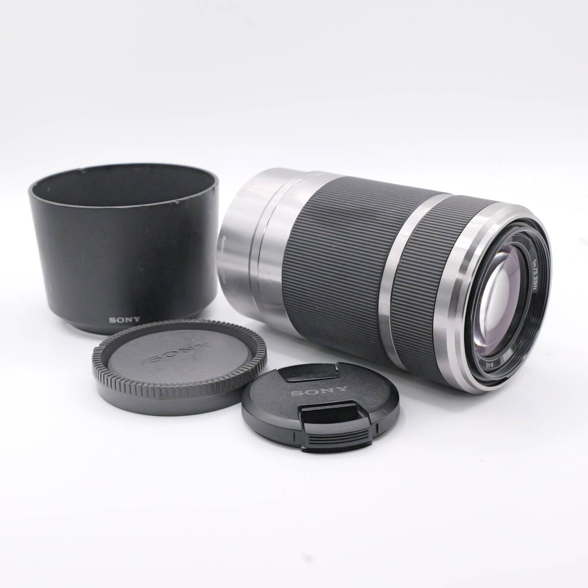 【かめら屋】良品 Sony ソニー E 55-210mm F4.5-6.3 OSS SEL55210 望遠レンズ 　動作品 Y070