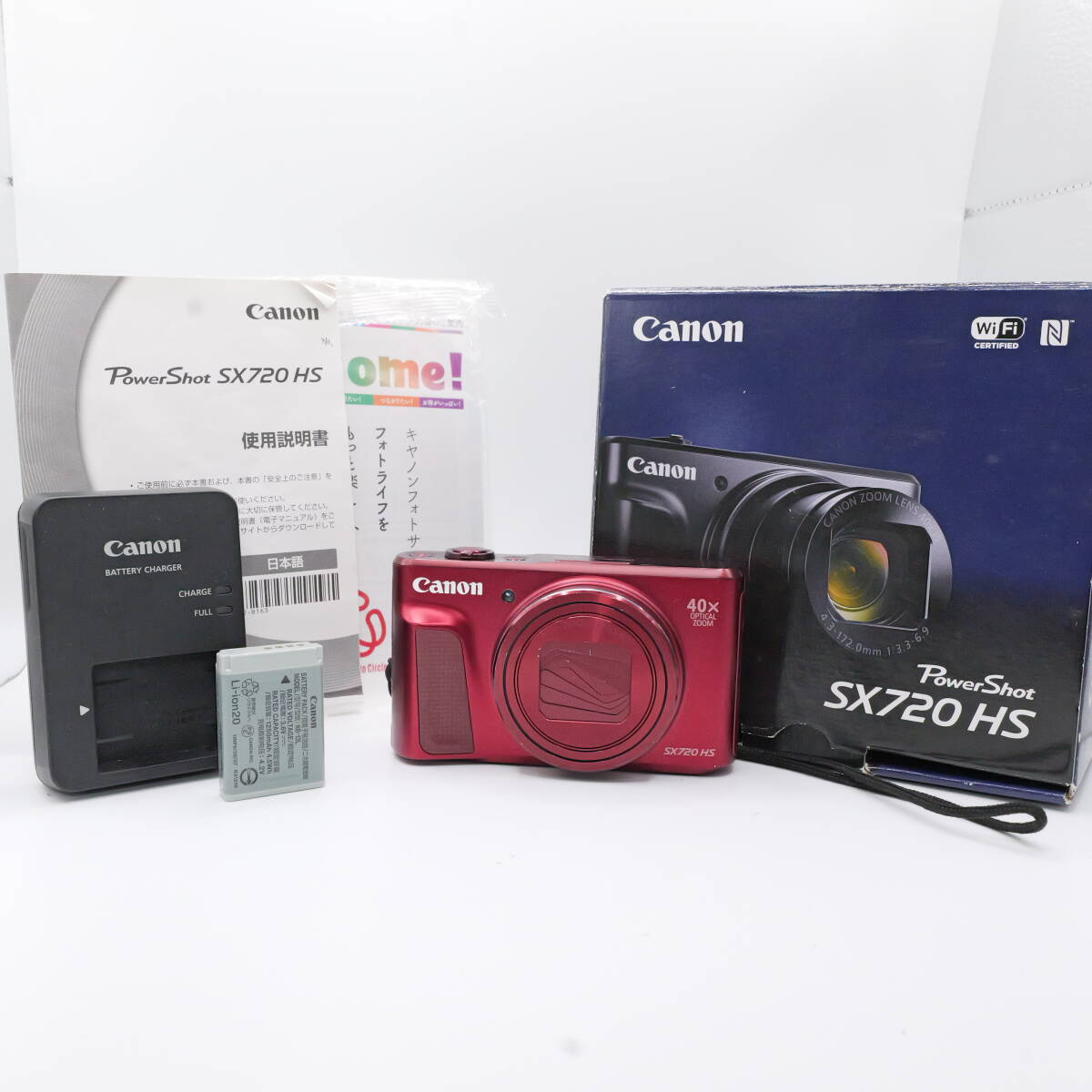 【かめら屋】美品 Canon キャノン PowerShot SX720 HS コンパクトデジタルカメラ デジカメ 完美品 動作品 y072