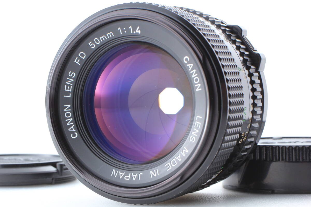 1円スタート キャノン Canon New FD 50mm F1.4 フィルムカメラ レンズ Film Camera NFD Lens A-1 AE-1 用 0604