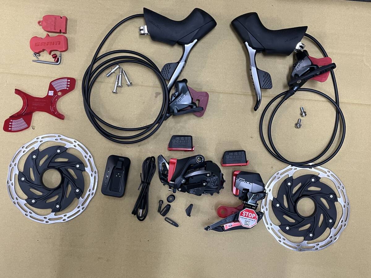 SRAM FORCE eTAP AXS HRD(油圧）2ｘ　グループセット
