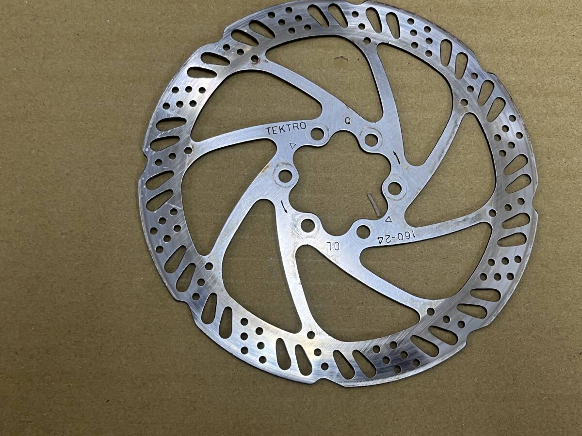 ＴＥＫＴＲＯ 6穴160ｍｍ　ローター 未使用Ｔ25ボルト付　　　　　