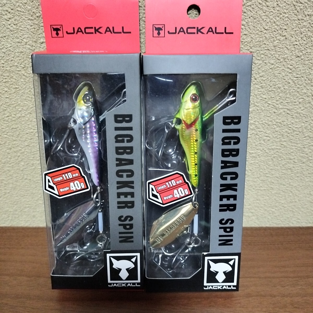 2 ジャッカル ビッグバッカースピン40 セット