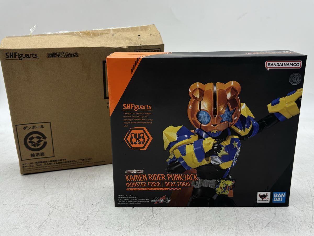 訳あり品!!【未開封】BANDAI S.H.Figuarts 仮面ライダーギーツ 仮面ライダーパンクジャック モンスター フォーム ビート 現状品 DM0801