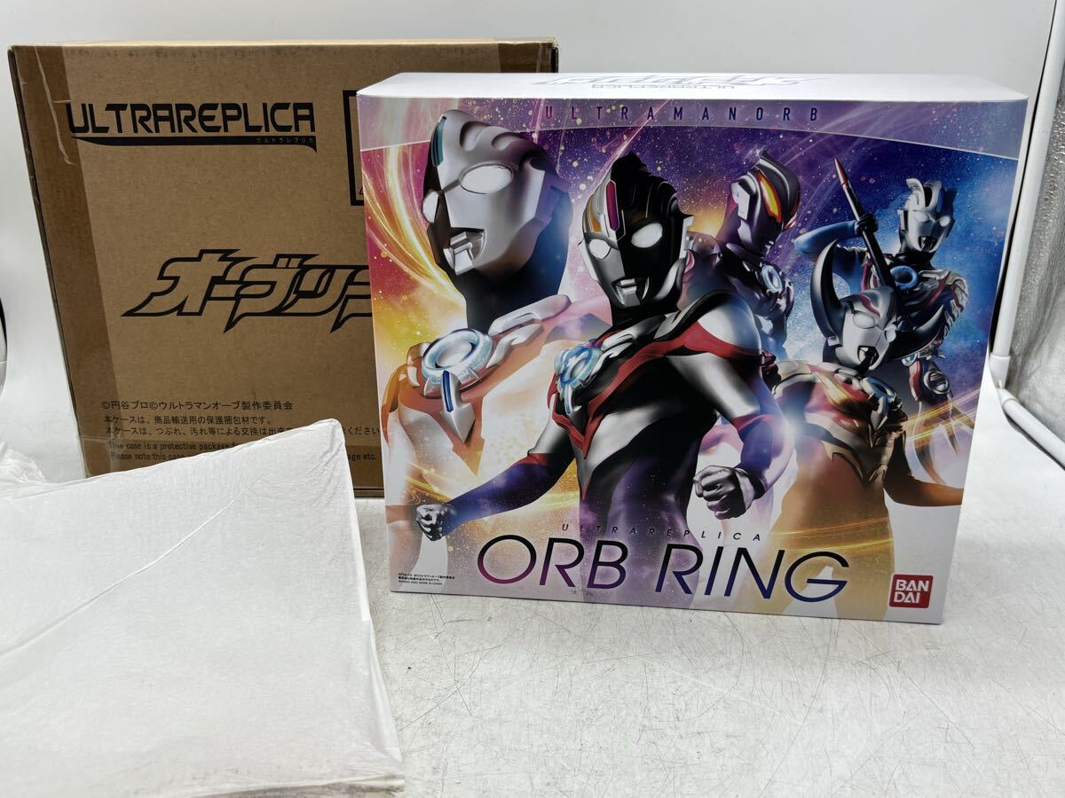 訳あり品!!【未使用】BANDAI ウルトラレプリカ ウルトラマンオーブ オーブリング ULTRA REPLICA ULTRAMAN コレクション 現状品 DM0801