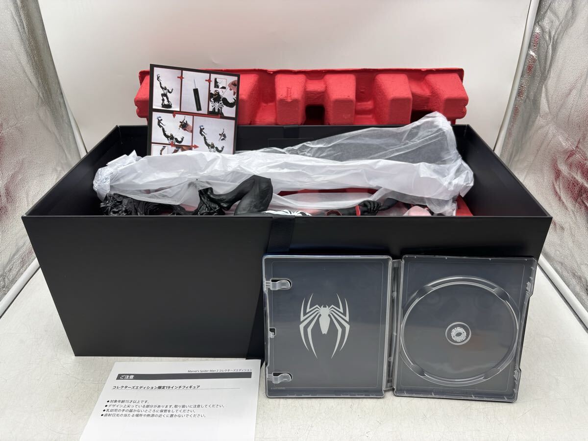 【中古】Marvel’s Spider-Man 2 コレクターズ エディション マーベル スパイダーマン 2 ディスク欠品 フィギュアのみ 現状品 DM0803M