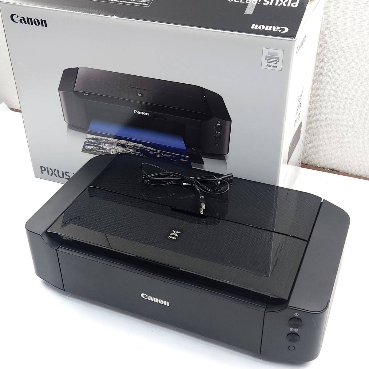 Canon PIXUS iP8730 インクジェットプリンター A3対応 元箱付き 【現状販売品】 26H 北HH3