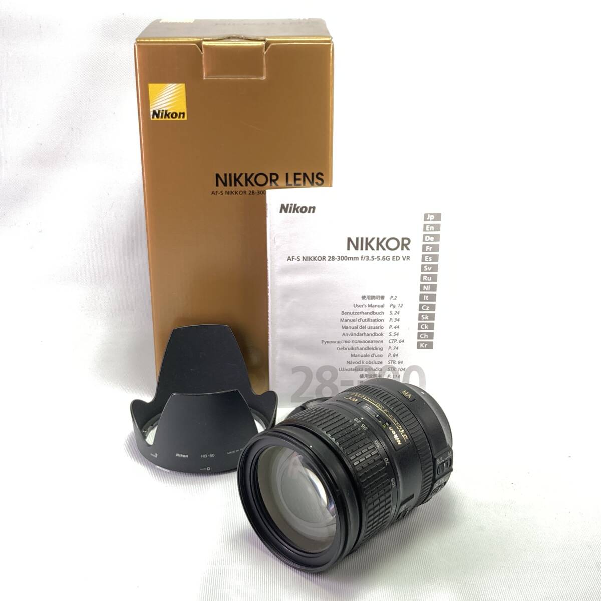 Nikon AF-S NIKKOR 28-300mm F3.5-5.6 ED VR ニコン ズーム レンズ 26H ヱHH2
