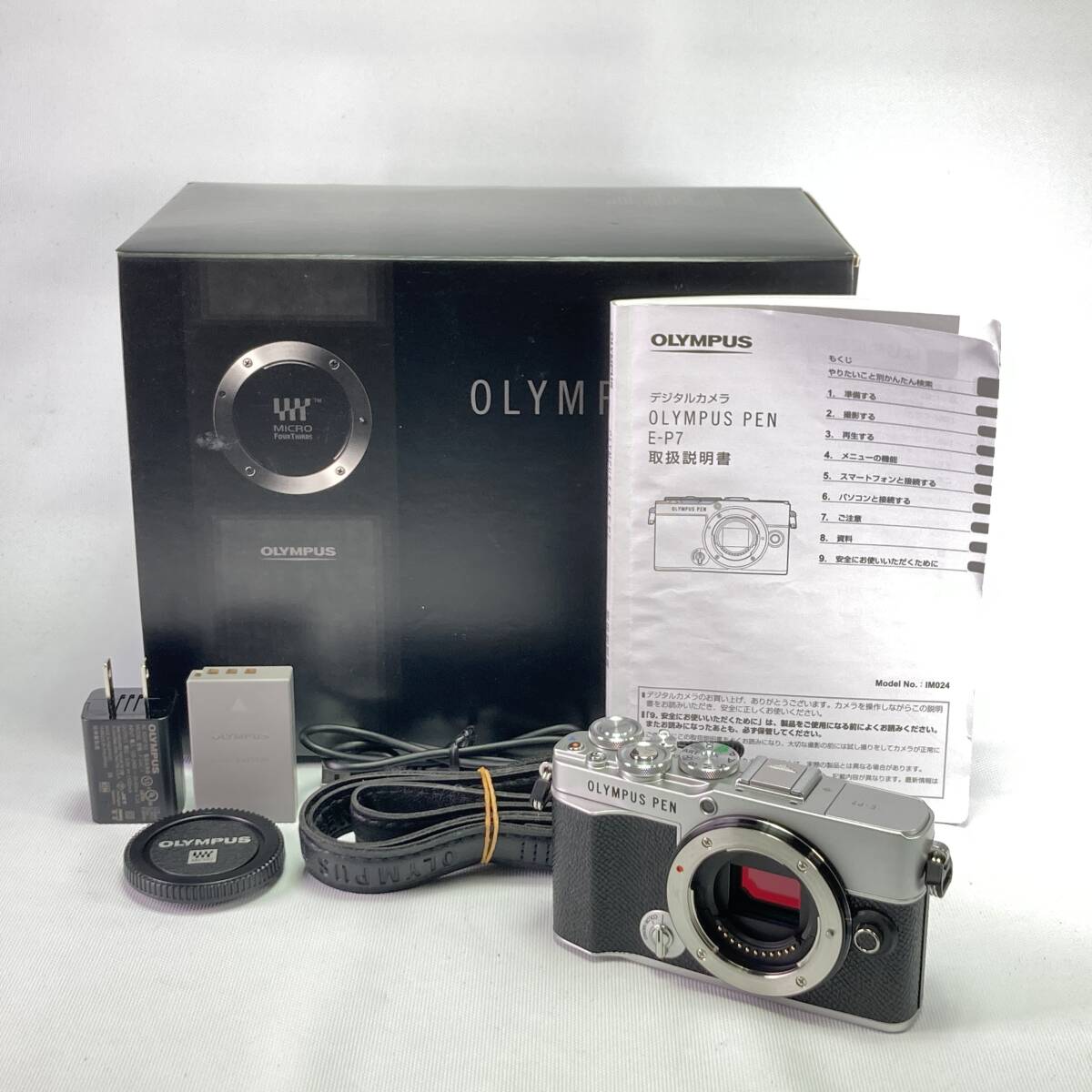 OLYMPUS PEN E-P7 オリンパス ミラーレス カメラ ショット数554回 26H ヱ2