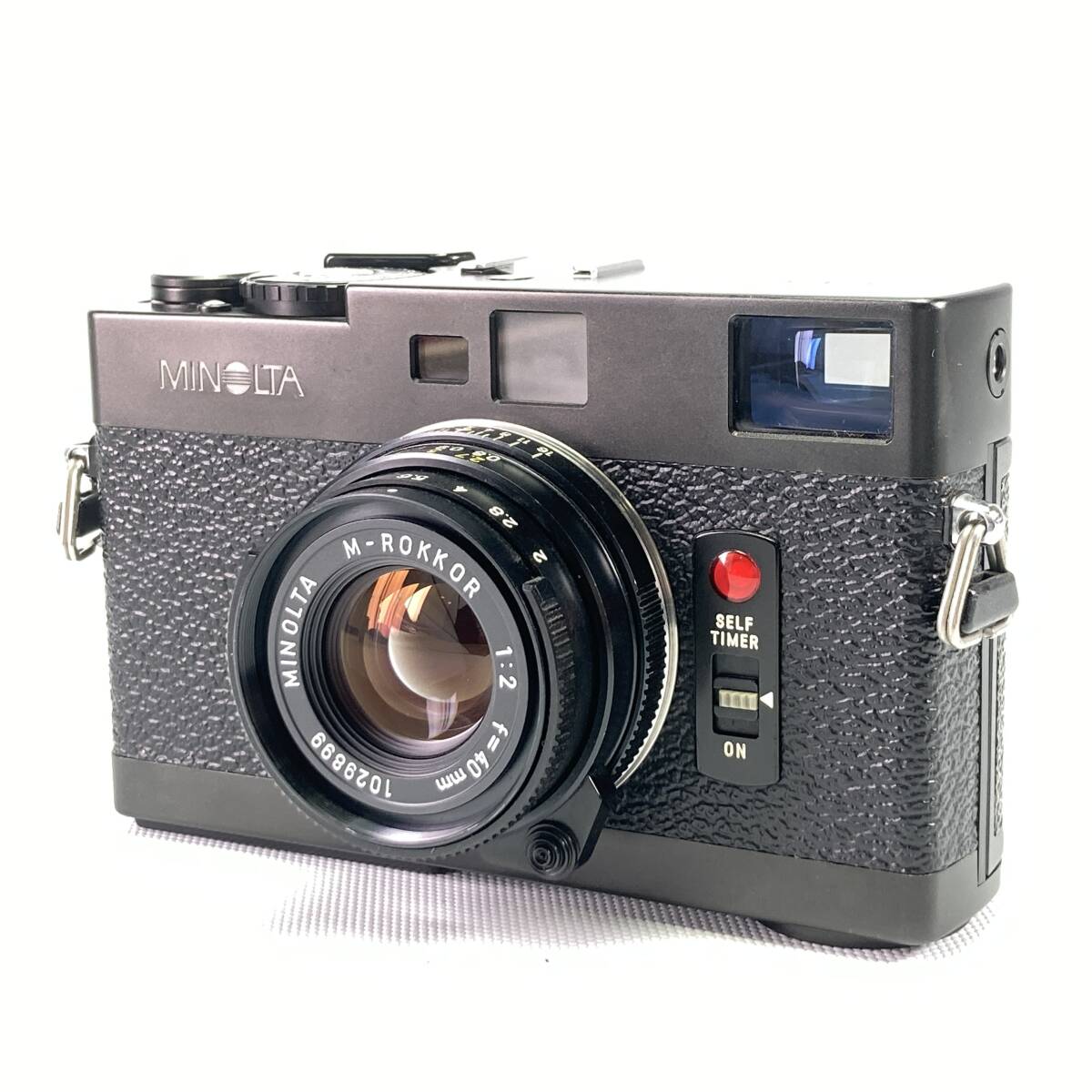 MINOLTA CLE + M-ROKKOR 40mm F2 ミノルタ フィルム レンジファインダー カメラ 【現状販売品】 26H ヱ2