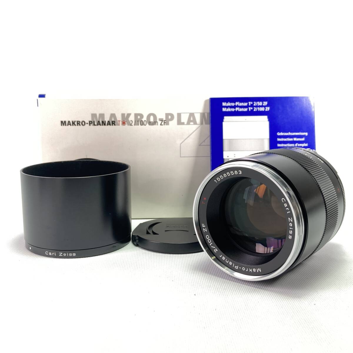 Carl Zeiss Makro-Planar 100mm F2 ZF T* カールツァイス ニコンFマウント 単焦点 レンズ 26H ヱ2