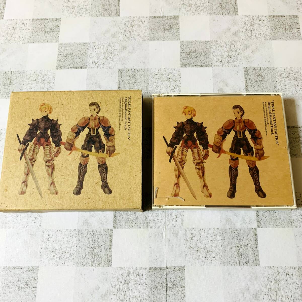 A228 / 外箱付 2CD FINAL FANTASY TACTICS Original Sound Track ファイナルファンタジータクティクス 崎元仁 植松伸夫