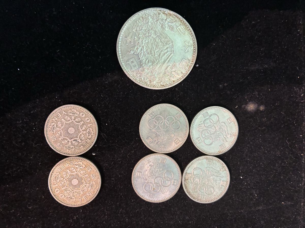 記念硬貨 銀貨 アンティーク 硬貨 コイン 鳳凰 オリンピック 昭和39年 RC