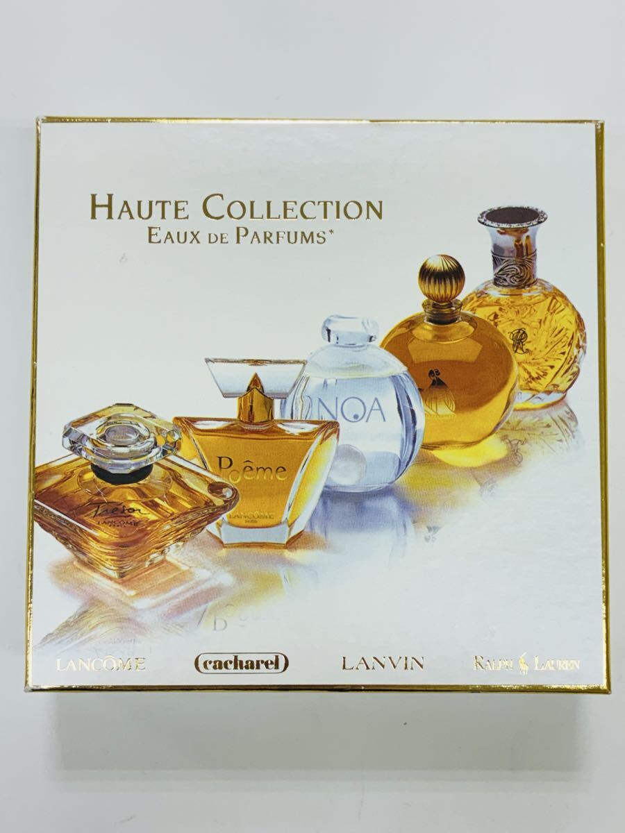 1円スタート HAUTE COLLECTION EAUX DE PARFUMS ミニ香水 5本セット 1本欠品