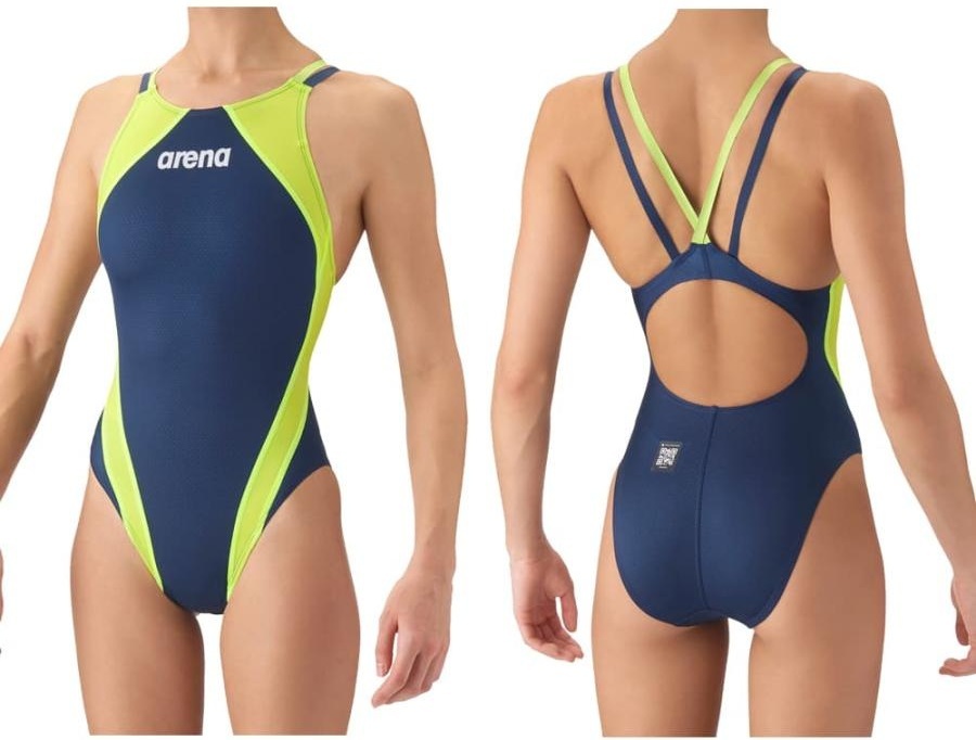 【未使用】arena アリーナ AQUA ADVANCED AS6SRC26L 競泳水着 NVYL サイズO