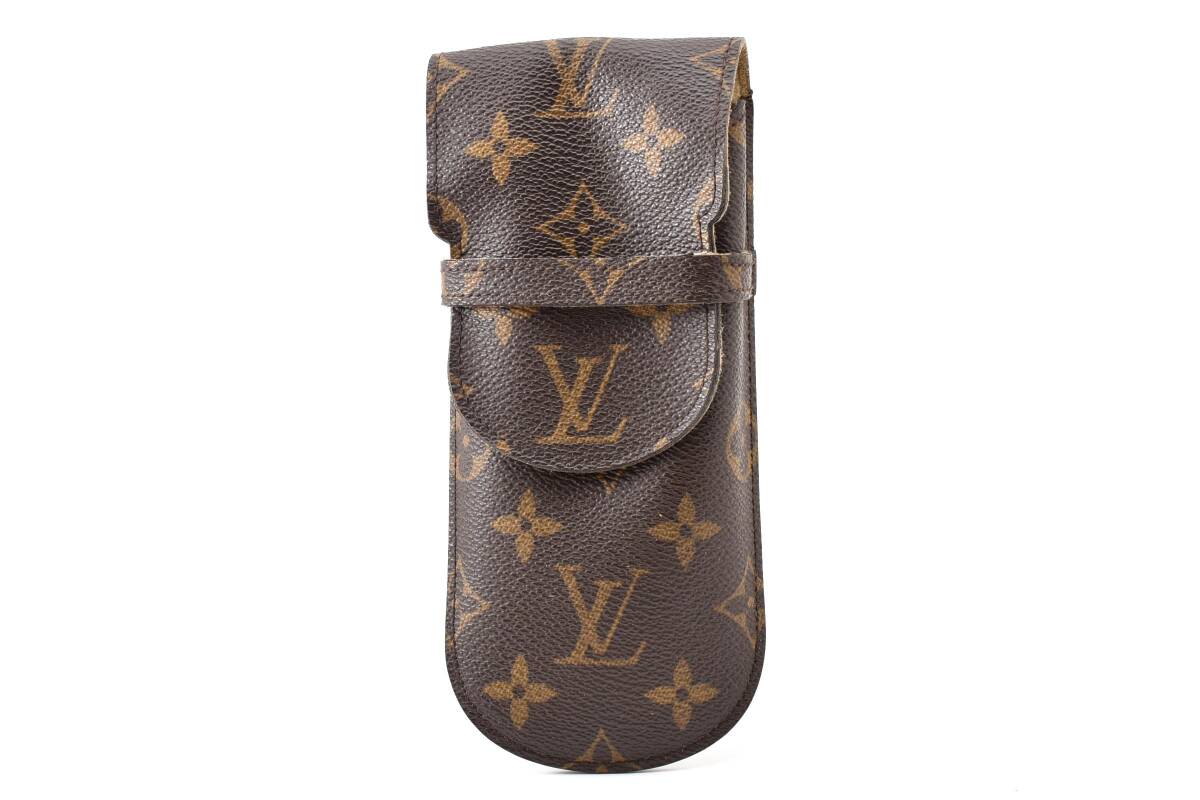 LOUIS VUITTON ルイヴィトン モノグラム エテュイリュエットラバ 眼鏡ケース #A659