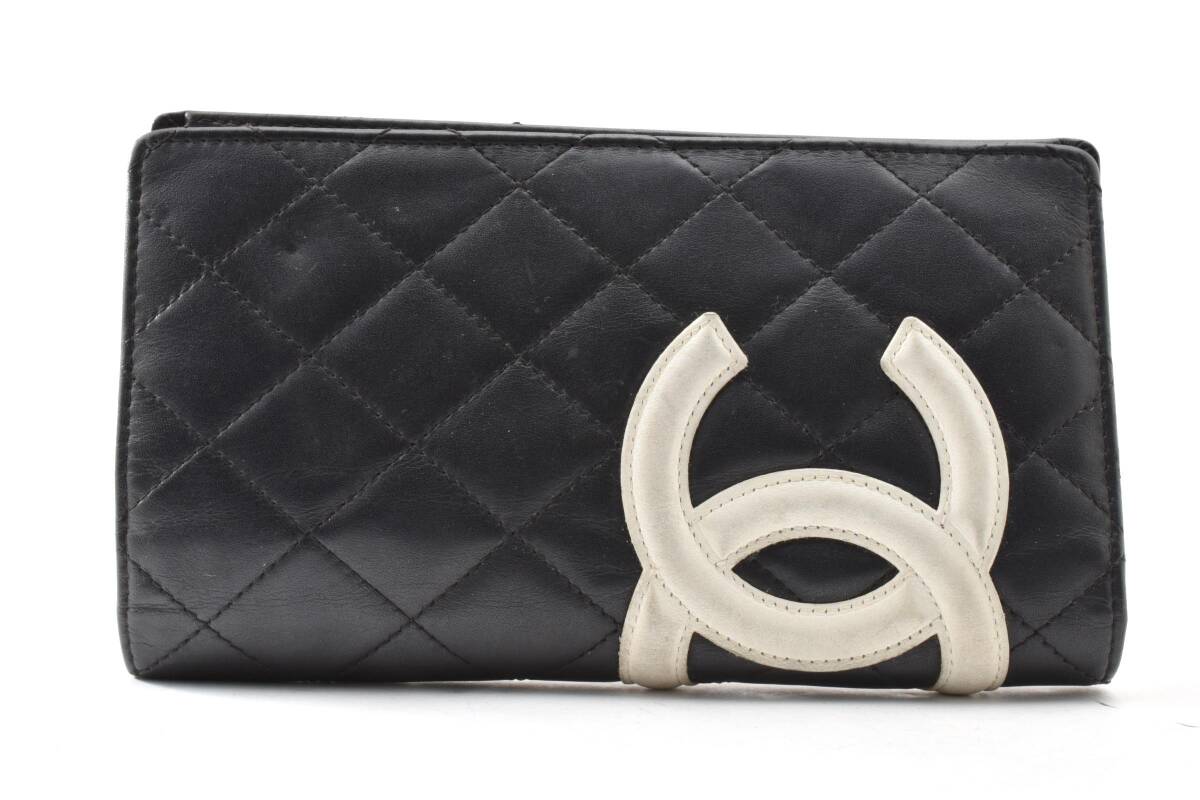 CHANEL シャネル カンボンライン 長財布 #A666