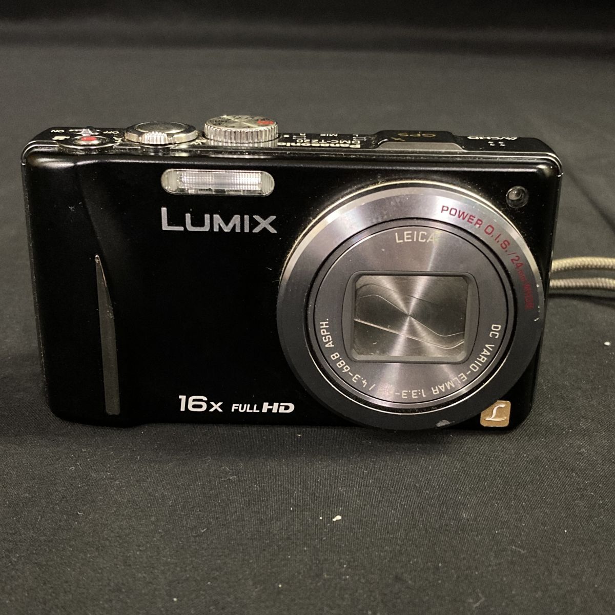 FGc058D06 D60731W125 Panasonic パナソニック LUMIX DMC-TZ20 コンパクトデジタルカメラ ブラック デジカメ
