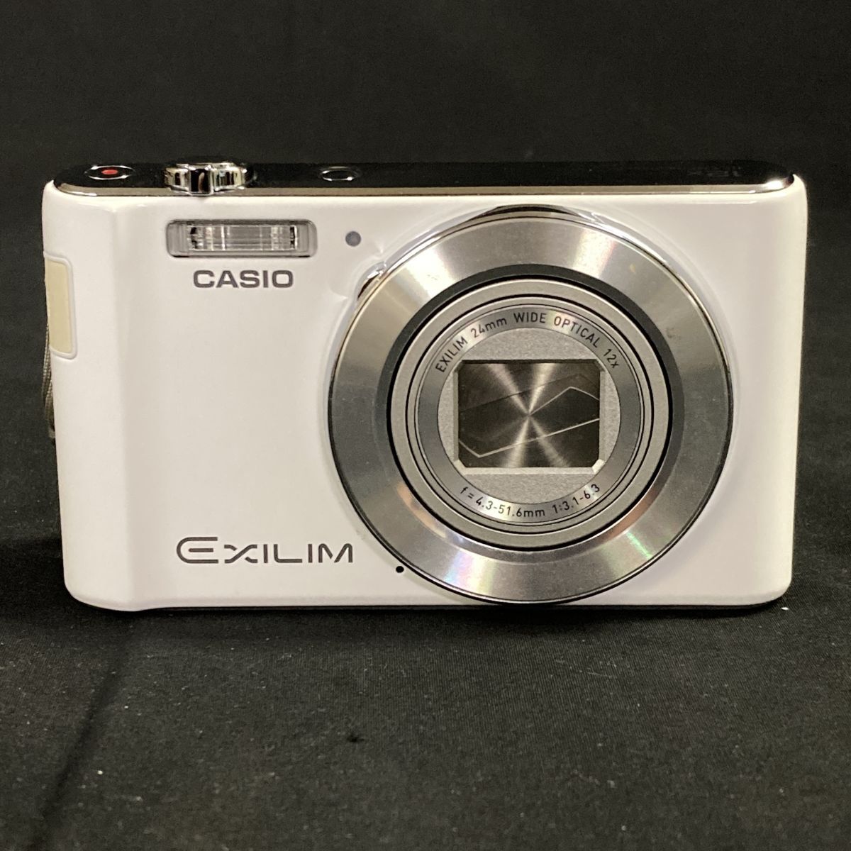 EGc075J06 V60721E294 CASIO カシオ EXILIM EX-ZS180 コンパクトデジタルカメラ ホワイト デジカメ