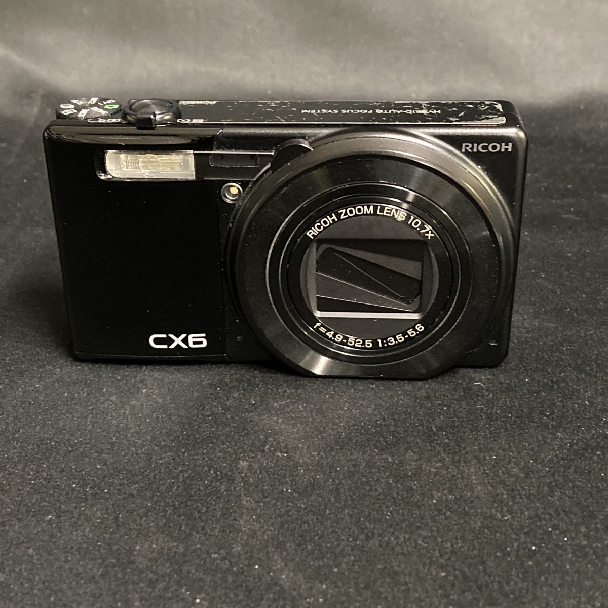 FGg714J06 V60721E251 RICOH リコー CX6 コンパクトデジタルカメラ デジカメ ブラック