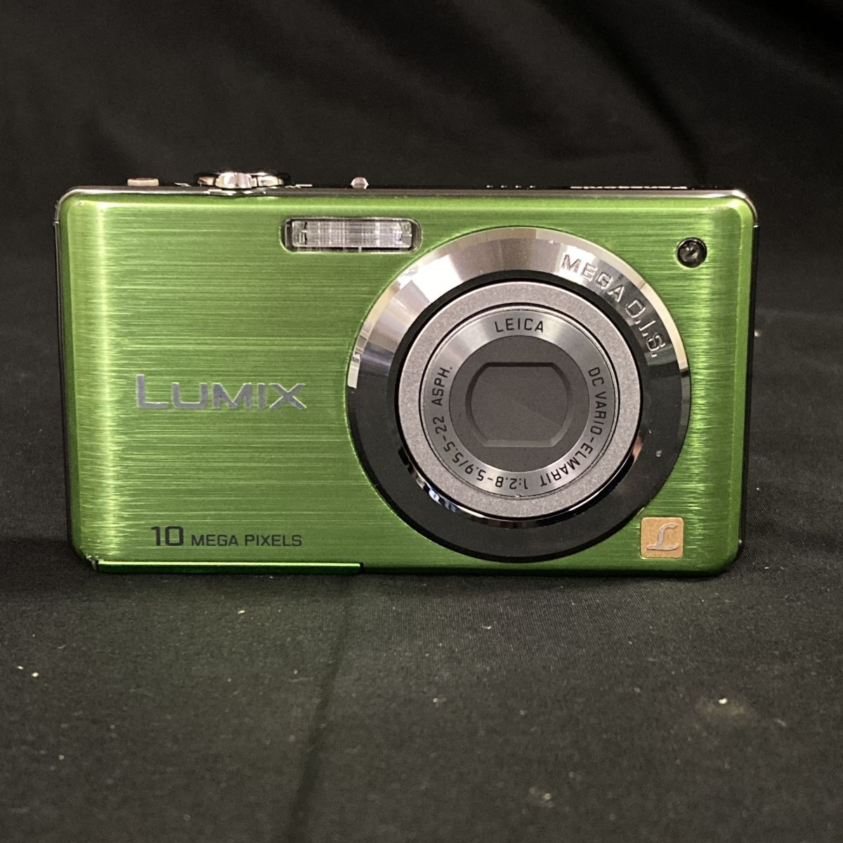 EGc078O06 B60731W121 Panasonic パナソニック LUMIX DMC-FS7 コンパクトデジタルカメラ グリーン デジカメ