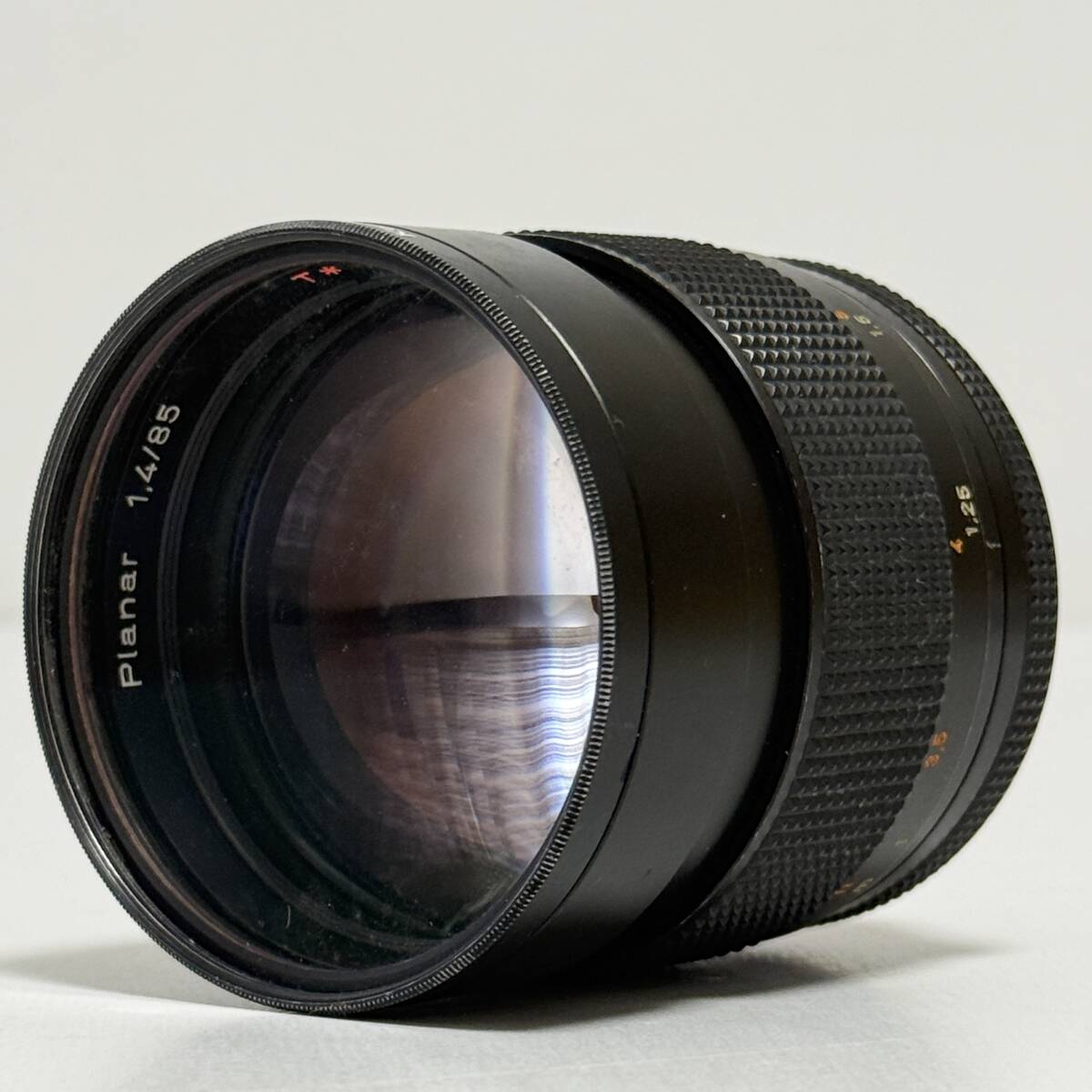 簡易クリーニング済 コンタックス CONTAX Carl Zeiss Planar 1.4/85 T* Lens レンズ Lems made in West Germany FT1577