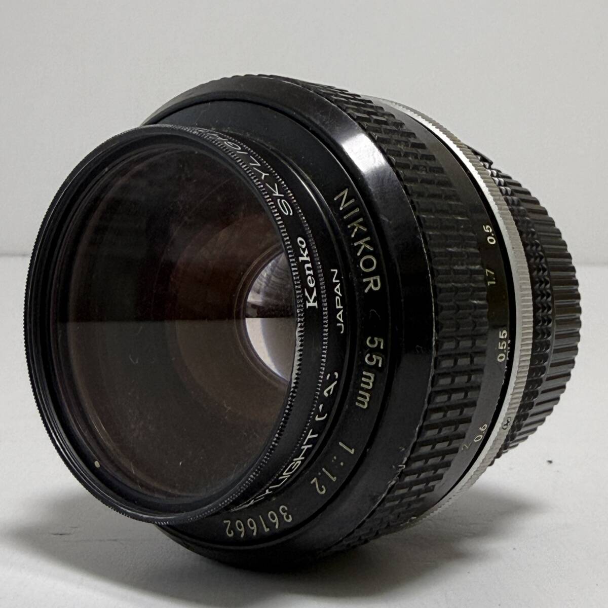 簡易クリーニング済 Nikon ニコン NIKKOR 55mm 1:1.2 カメラレンズ オールドレンズ MFレンズ FT1579