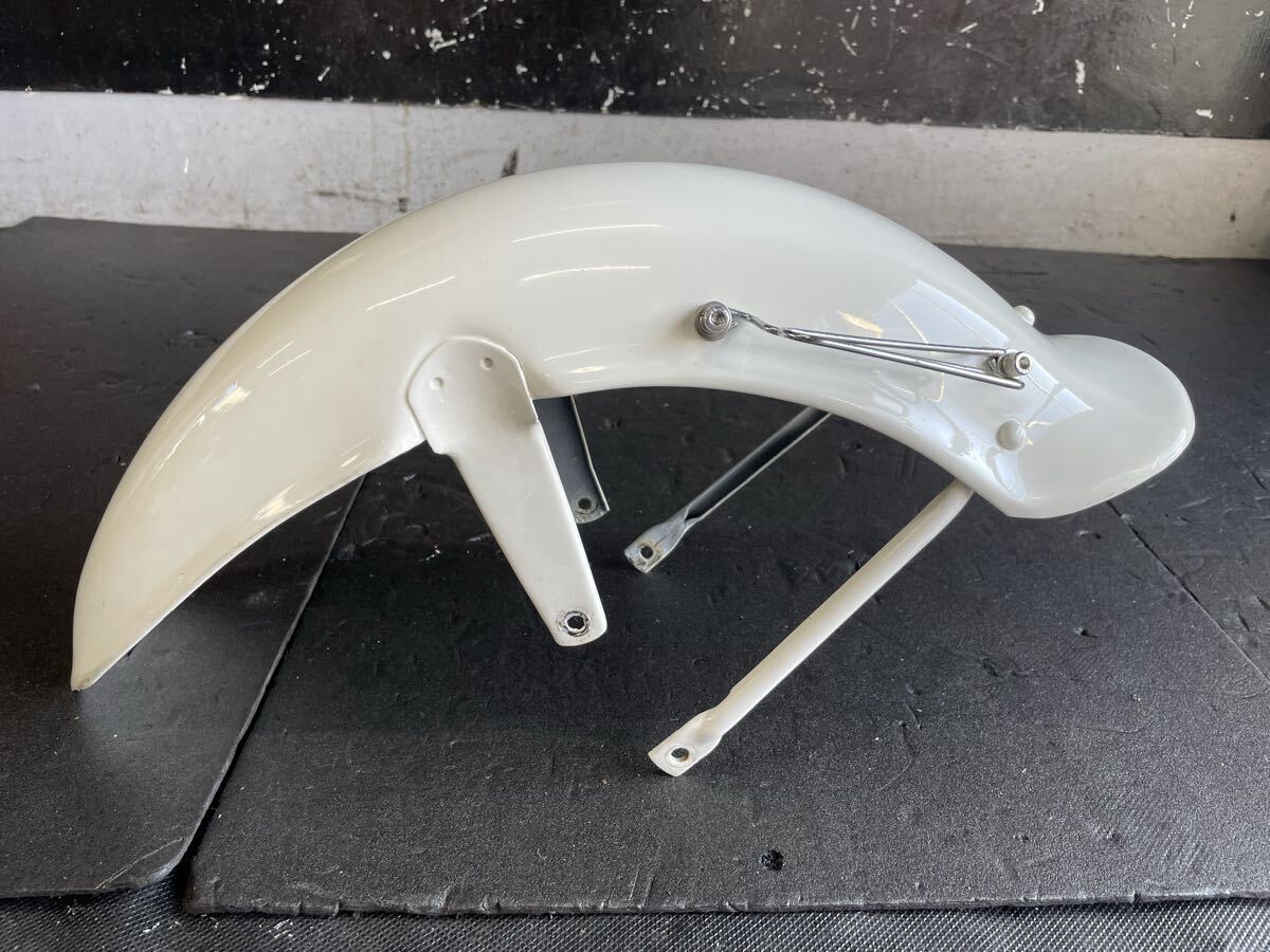 Z19 極美品 初期 CF50 シャリー 純正 鉄 兜フェンダー フロントフェンダー CF70 ダックス DAX ST50 z50j モンキー z50a ST70 武川Gクラフト