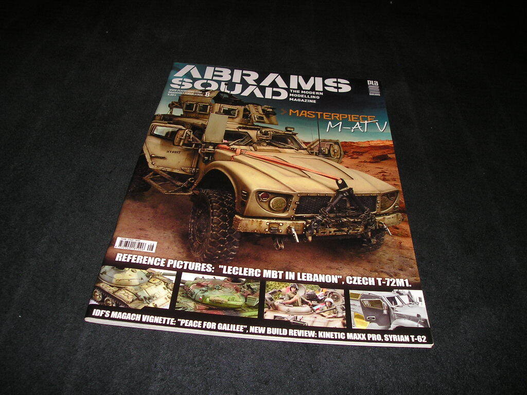 ABRAMS SQUAD エイブラムス・スクワッド No.8　T-62 M-ATV T-72 M1 CZECH M60A1 シリア軍 チェコ軍　戦車