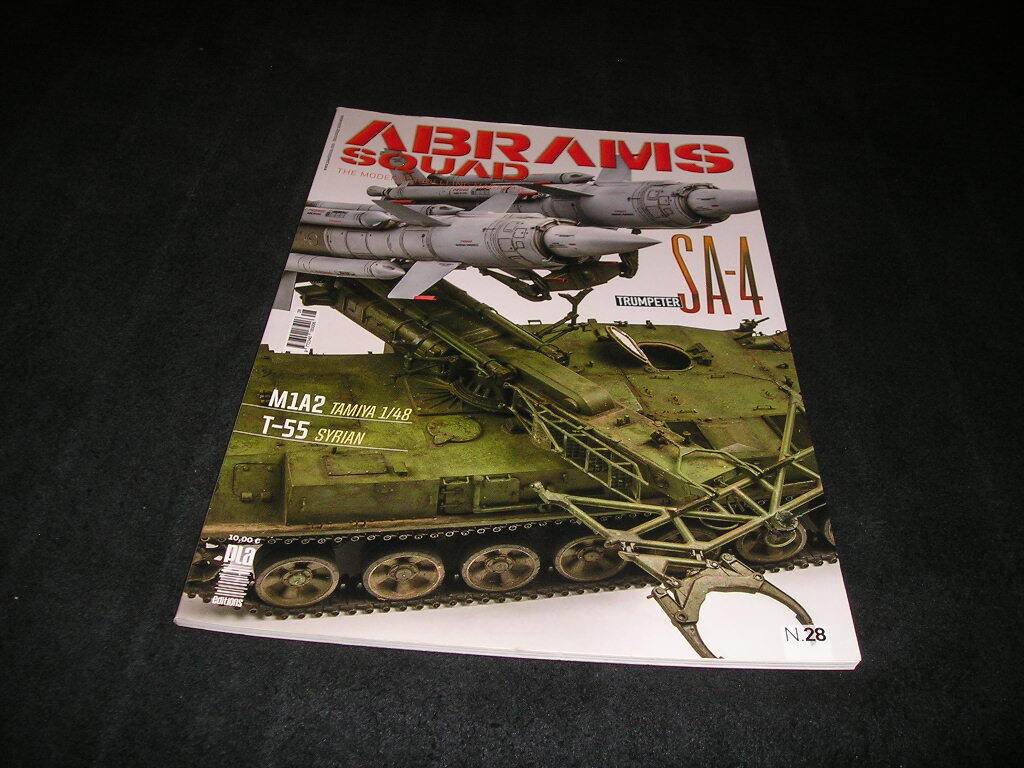 ABRAMS SQUAD エイブラムス・スクワッド No.28　TRUMPETER SA-4 M1A2 T-55 SYRIAN KM900 ABRAMS 2K11 クルーグ ソ連軍 シリア軍 戦車