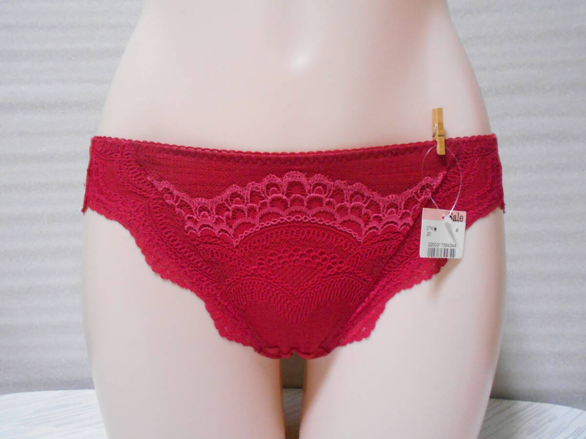 40)※トリンプ_フロントソリッドレース_脚口ストレッチレース_バックしっとり薄ツルパンティL