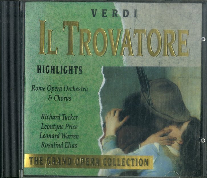D00153989/CD/リチャード・タッカー「Il Trovatore」