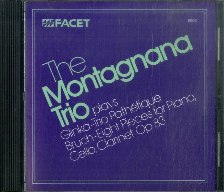D00154006/CD/The Montagnana Trio「Bruch/Glinka」