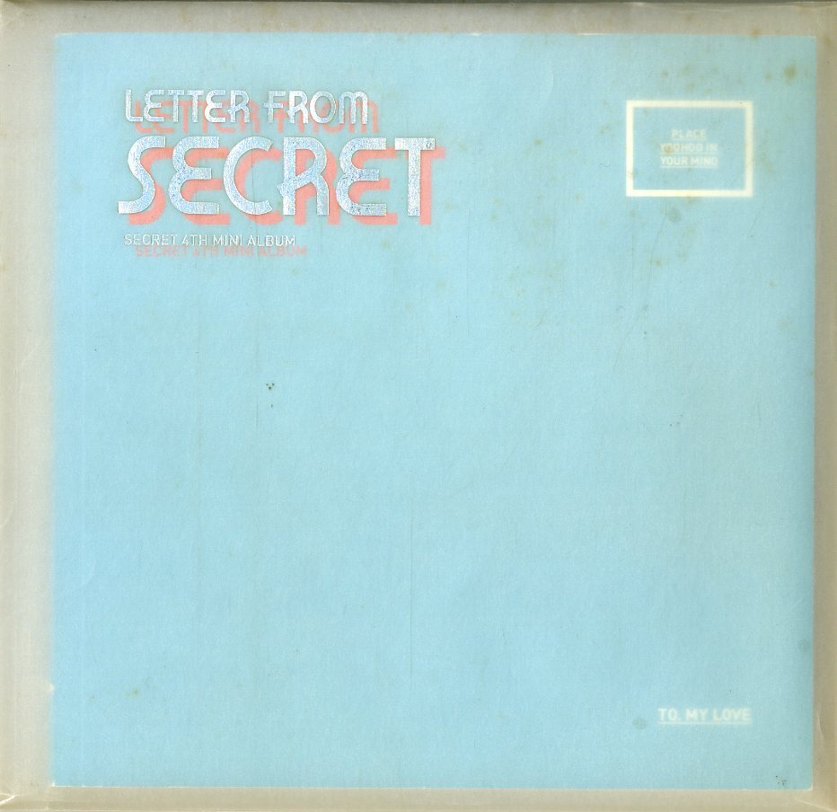 D00154206/▲▲CD/Secret「Letter From Secret」