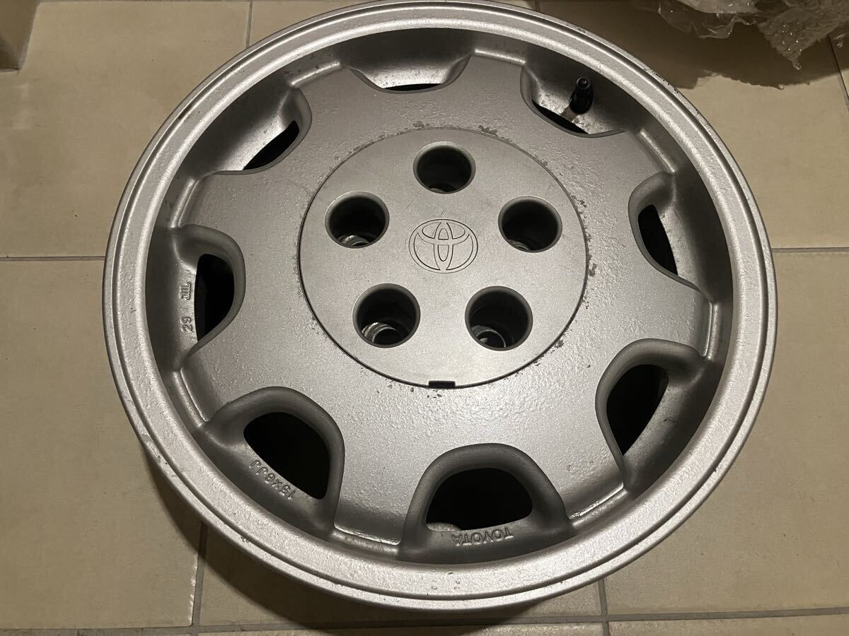 希少　トヨタ　ハイエース　ワゴン　KZH100　100系　純正　15インチ　6J+29　5H-114.3　1本のみ　中古